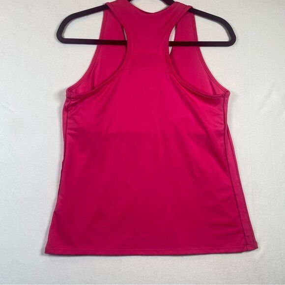 Lucky In Love Pink Racer Back Tank Size Large - Picture 2 of 9